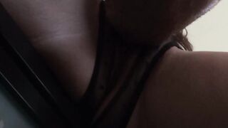 India Summer getting her throat fucked by big hard cock