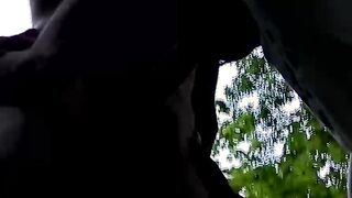 Hot partners love to fuck each other hard while in the woods