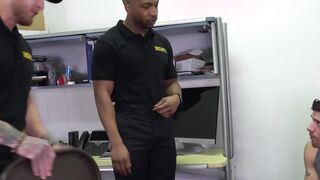 Donovan Cox and Jeremiah Cruze punishes inked gay crooks