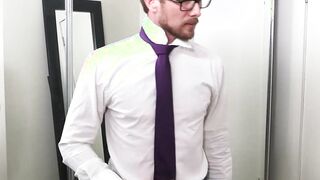 Dad shoves his giant dick in stepsons ass and splooges