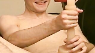 American homo eating ass after blowing dick and toys