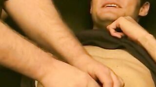 American homo eating ass after blowing dick and toys