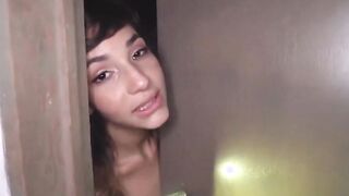 hot sister kitty seduces brother for his huge dick
