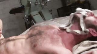 Horny hunk with sexy ass gets mouth and ass fucked hard
