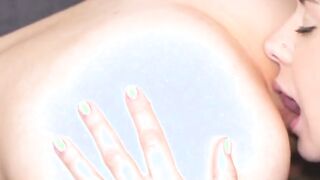 mom and daughter try taboo lesbian sex