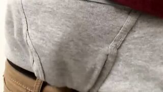 Cock loving gay thug jacks off rock solid cock and cums