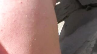 Hot twinks Sean and Sebastian having a hardcore sex outdoor