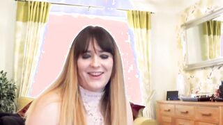 Busty Sophie Sheridan sucking balls before cock audition