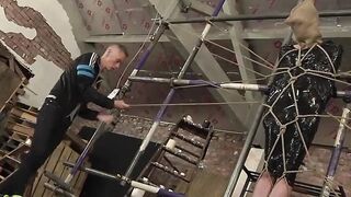 Hot and cute twink getting his cock punished hard