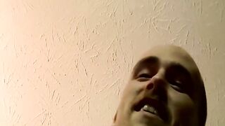 Robert gets his big cock sucked after showing off his body