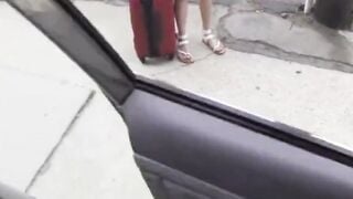 hot young petite blonde teen paid cash to fuck stranger pov