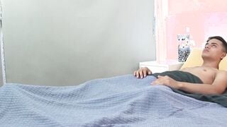 Handsome young man sexually treated by his lusty doctor