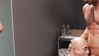 Hunk politician rim naughty office colleague asshole