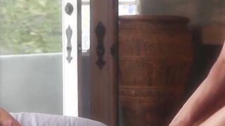 blonde teen vanessa cage and her bf make love - babes