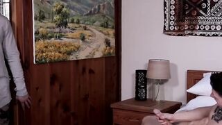 Naughty jock Dalton Riley sucked off before raw banging