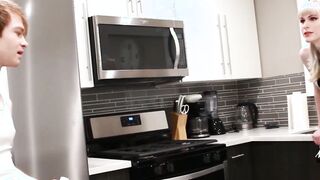 TS maid Lianna Lawson rimmed before raw anal banging