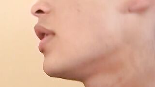 Cute Latino bareback fucking his sensual twink lover