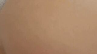 hot teen step-sister creams all over bro's cock