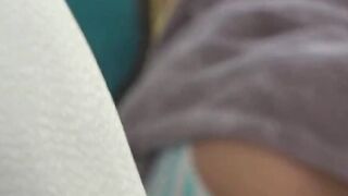hot teen step-sister creams all over bro's cock