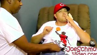 Horny Joe takes Jeremies cock deep inside his warm asshole