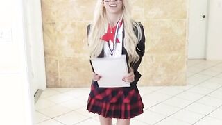 cute schoolgirls get dicked down by bwc stud