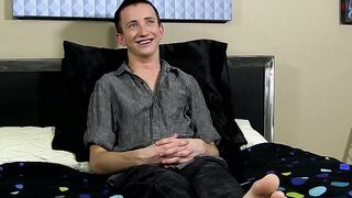 Introducing sexy and horny masturbatring twink Skyler Evans