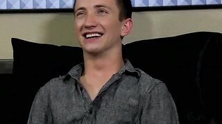 Introducing sexy and horny masturbatring twink Skyler Evans