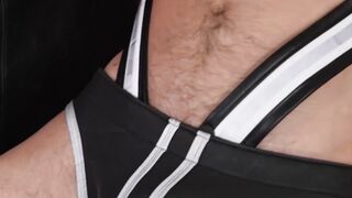 Pierce Paris fist fucks Mitch Matthews while masturbating