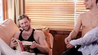 Handsome homo Michael DelRay breeding with studious stud
