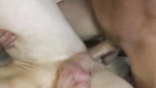 Young twink blows cock and gets fucked by nerdy dude