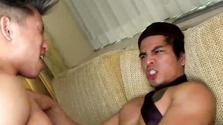 Gaysian cowboy rimmed before pounding his handsome BF