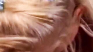 busty blonde wife enjoyed banging another stranger
