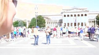 mom and daughter sharing a guy