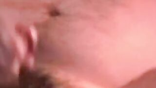 Arrogant old man tries stroking his small hairy tool solo