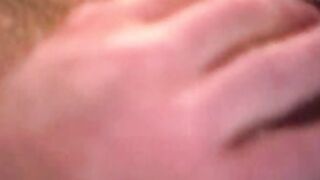 Arrogant old man tries stroking his small hairy tool solo