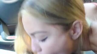 beautiful teen goes down on stepdad