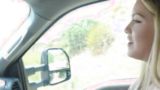 beautiful teen goes down on stepdad