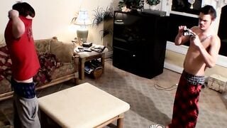 Young feet lovers jack off and record each other with camera