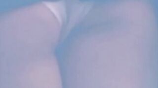 Oriental babes are unaware that their panties are showing