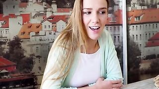 Euro babe Alexis Crystal is on her way on the store when she literally bumps into Ricky Rascal, who has