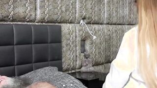 Young doctor babe cures all of grandpas issues with pussy