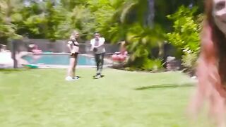 sexy friends get horny after football practice