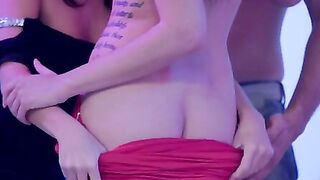 Megan Rain and Marley Brinx are gets ready for a night of seduction. The girls can't keep their hands off