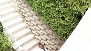 Slim MILF got anal banged into tiny booty and cum into mouth