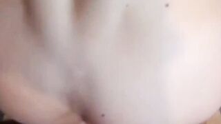 Sexy twink Trey Bentley deepthroating hard cock in bathroom