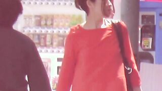 Naughty Japanese babes have no problems peeing in public