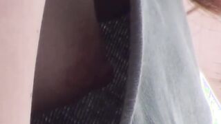 Perfect Japanese nipples flashing in public