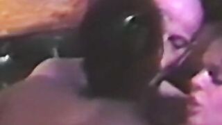 Promiscuous babe blows and rides cock in pool threeway