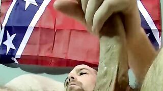 Horny Joe loves to suck Wade big cock after showing it off