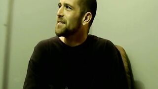 Horny Joe loves to suck Wade big cock after showing it off
